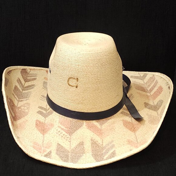Charlie 1 Horse Straight Arrow Mexican Palm Cowboy Hat - Picture 1 of 12